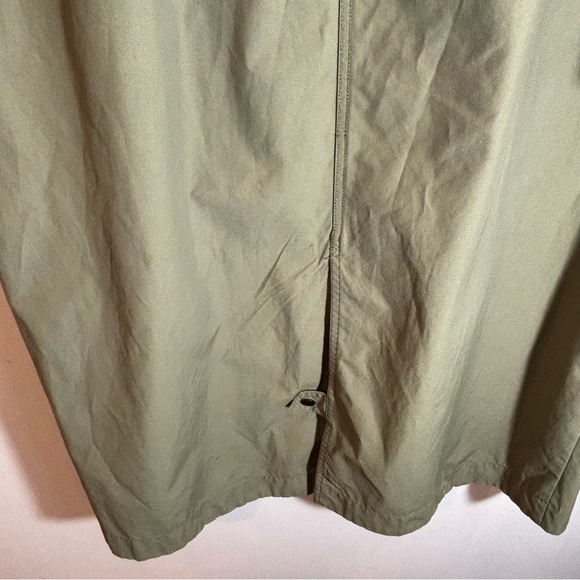 ZARA Sz M-L Trench Hooded Full Zip Snaps  Drawstring Military Cargo Style Coat - Picture 13 of 15